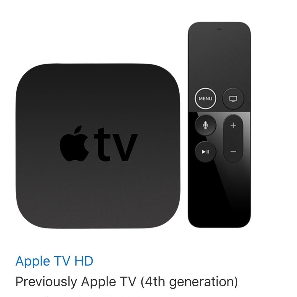 AppleTV HD w remote